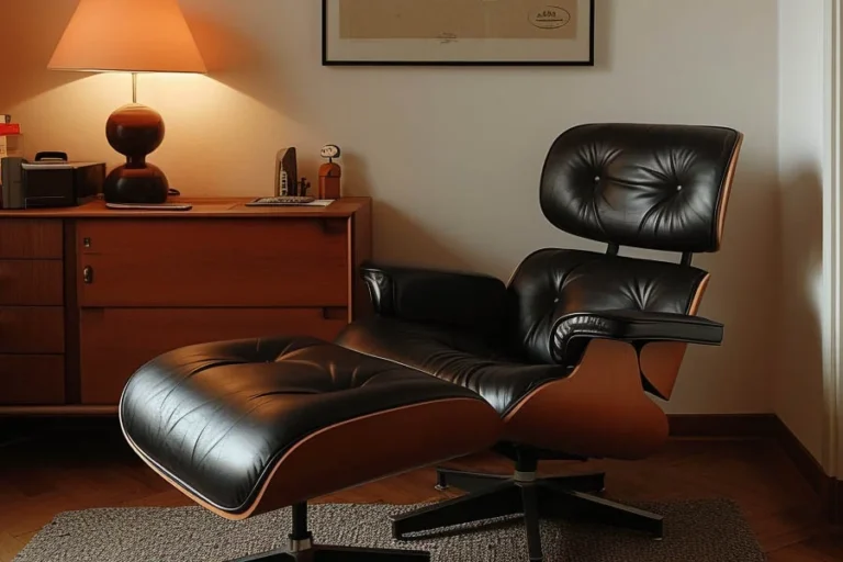 Compact leather sofa bed for small spaces